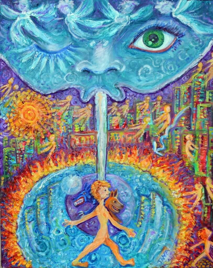 "Grace Pipeline" - 18x24 Oil on Canvas By Jana Lynch