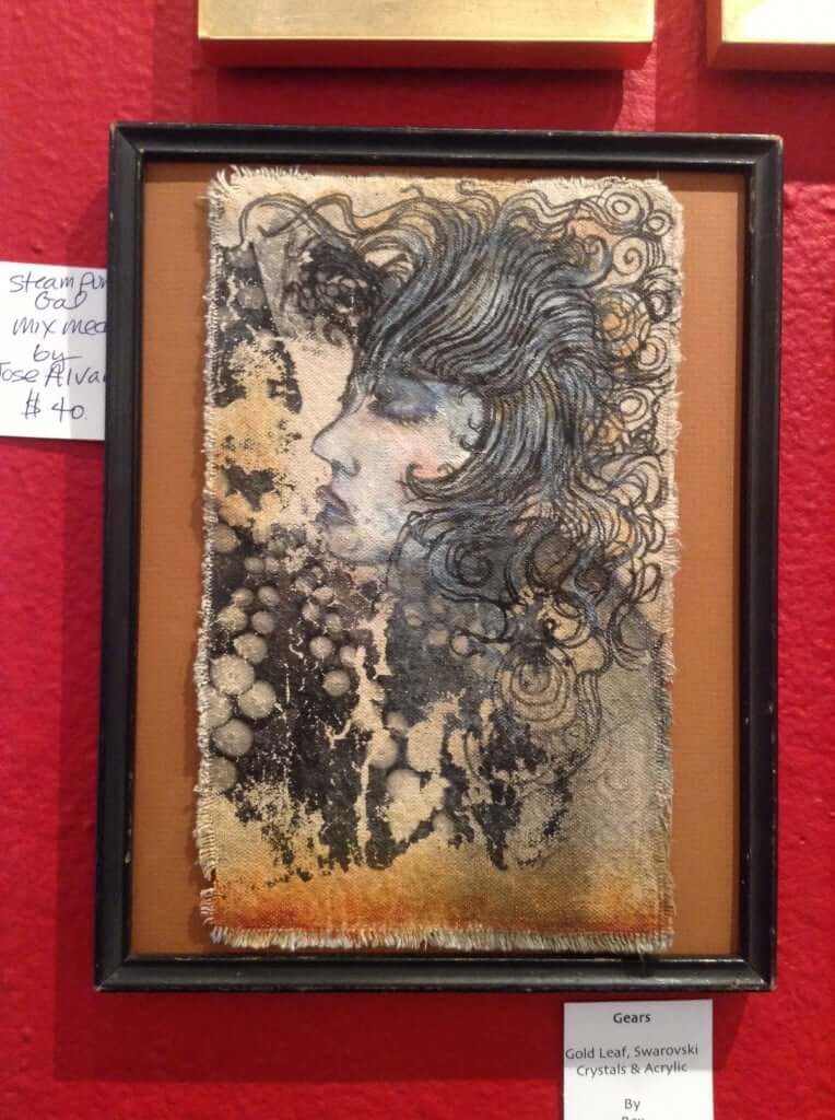Mix Media by Jose Alvarez ... a real deal at only $40