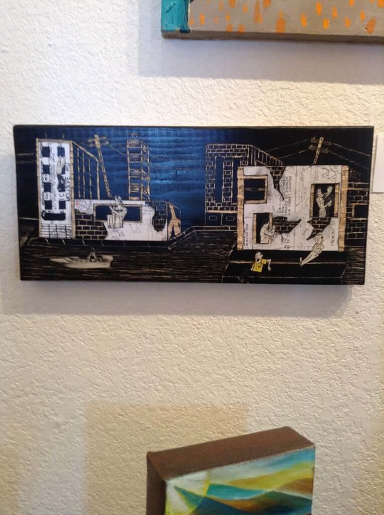 Why is this work of art by Alex P. Huerta ... He did so very few of this series and he specially priced it for Jana's RedRoom ... Come and get it!