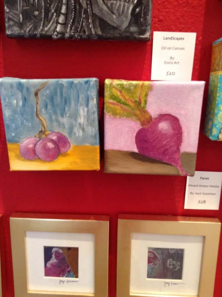 4x4x2 Oil on Canvas ... Only $20 ... What??