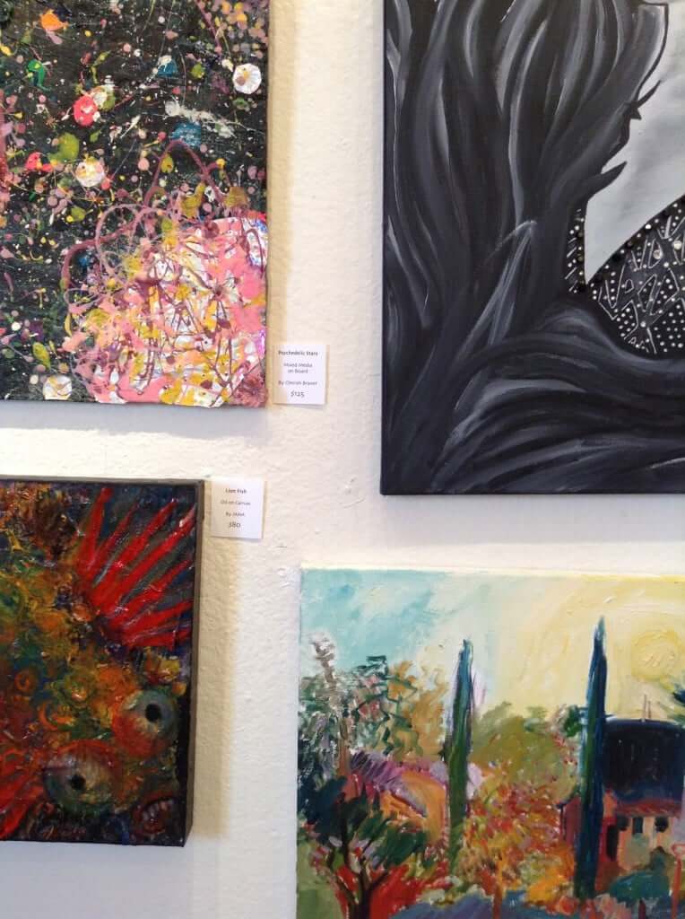 LOL ... You have to come in to see the entire painting