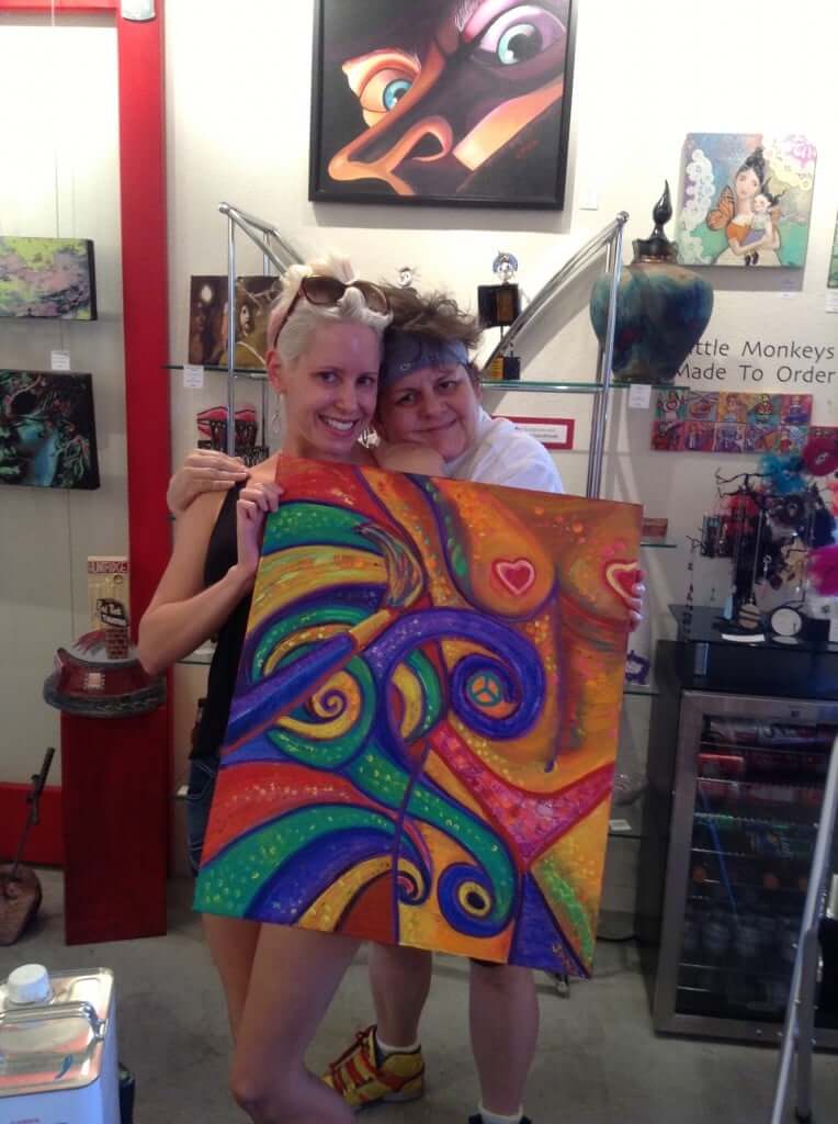 Sooner Zerrien owner of The Body Painter by Jana Lynch