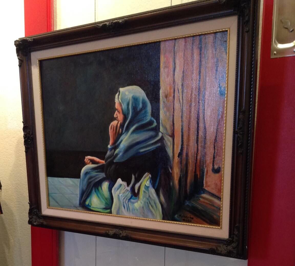 So excited to introduce ... Roberto Rico ... Jana's RedRoom's newest Local Artist.