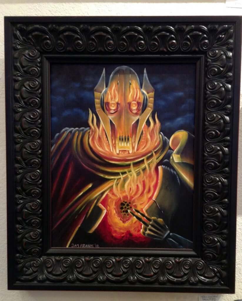 Das Frank, Local Tattoo Artist - Oil painting only $300