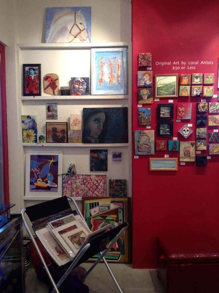 Jana's Redroom offers an amazing selection of affordable small original art.