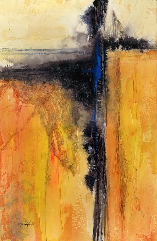 "Journey of Wonder" Mixed Media By Kathy Morton Stanion